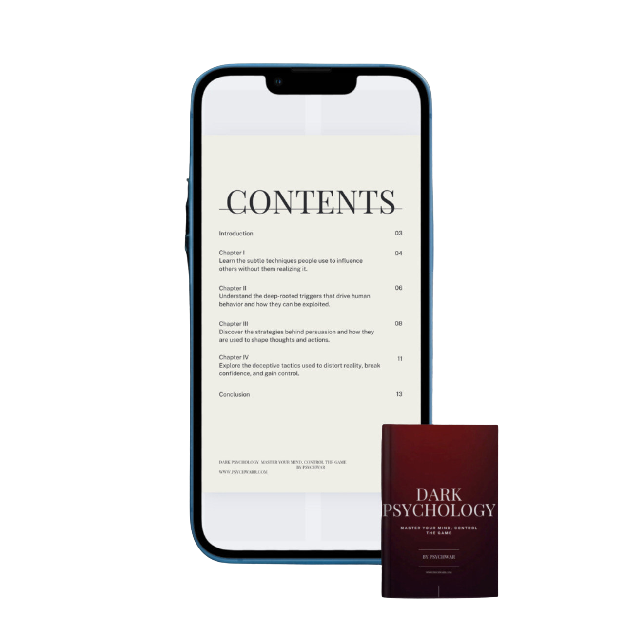 Dark Psychology: Master Your Mind, Control the Game  E-book